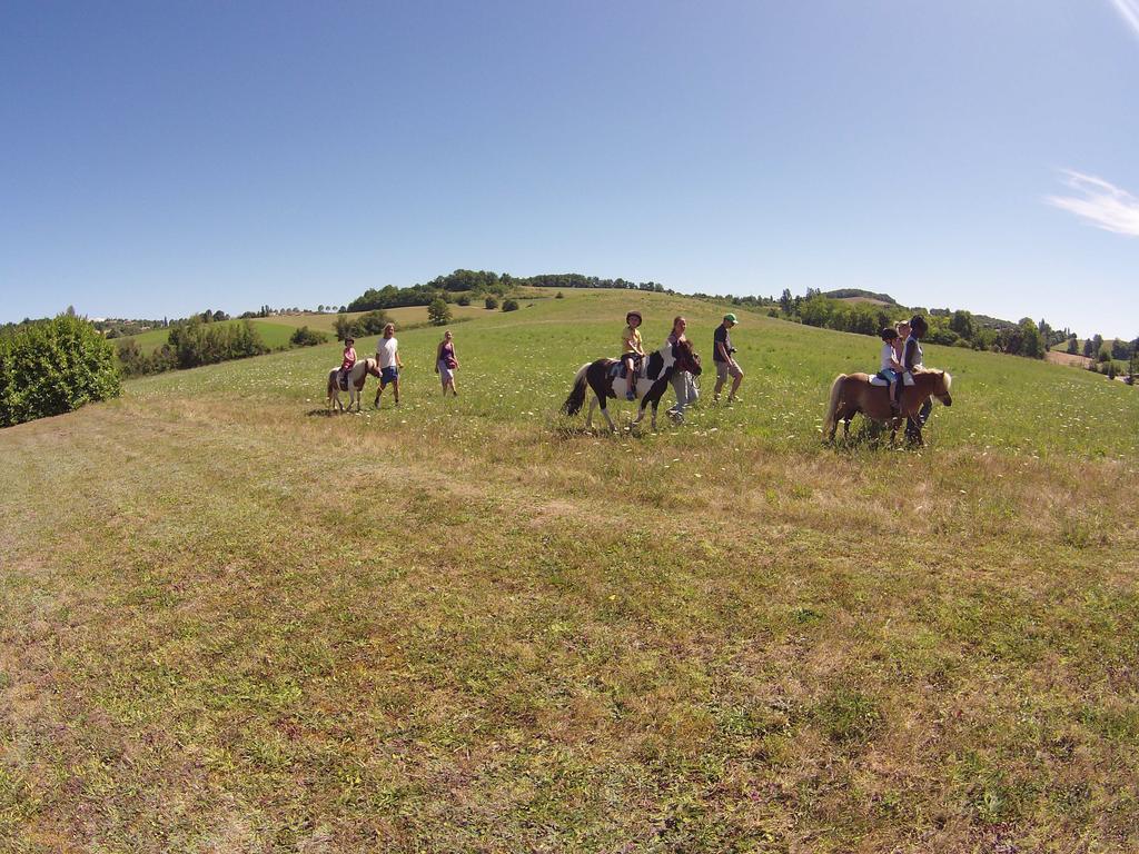 Вилла La Ferme Couderc Castelnaud-de-Gratecambe Экстерьер фото